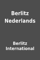 Berlitz Nederlands by Berlitz International