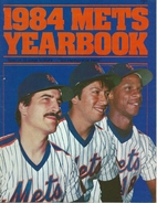 1984 New York Mets Official Yearbook by New…