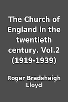 The Church of England in the twentieth…