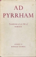 Ad Pyrrham by Horace