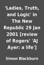 'Ladies, Truth, and Logic' in The New…
