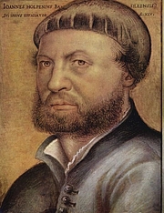 Author photo. Hans Holbein the Younger<br>Self-portrait, 1541, <br>Galleria degli Uffizi, Florence, Italy<br> (Yorck Project)