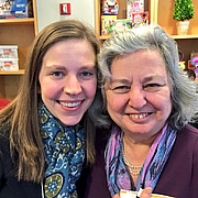 Author photo. Lucille Colandro on right