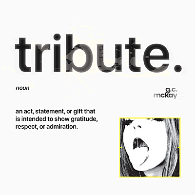 tribute.