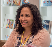 Author photo. Rajani LaRocca at BookExpo at the Javits Center in New York City, May 2019. By Rhododendrites - Own work, CC BY-SA 4.0, <a href="https://commons.wikimedia.org/w/index.php?curid=79387600" rel="nofollow" target="_top">https://commons.wikimedia.org/w/index.php?curid=79387600</a>
