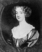 Forfatter foto. Portrait by Sir Peter Lely (1618-1680): Library of Congress Prints and Photographs Division
(REPRODUCTION NUMBER:  LC-USZ62-127791)
(cropped)