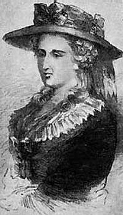 Författarporträtt. Anne Ward Radcliffe. Wikimedia Commons.
