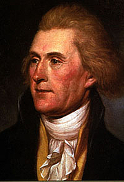 Author photo. Portrait by Charles Wilson Peale, 1791.
Via <a href=http://commons.wikimedia.org/wiki/Image:Thomas_Jefferson_rev.jpg">Wikimedia Commons</a>