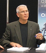 Author photo. Photo from book signing at Fort Leonard Wood, Missouri on November 10, 2010