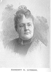 Foto del autor. Harriett Mulford (Stone) Lothrop [pen-name Margaret Sidney] (b.1844), Buffalo Electrotype and Engraving Co., Buffalo, N.Y.