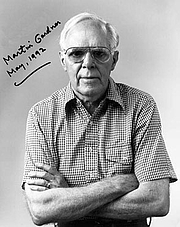 Foto de l'autor. Martin Gardner, Mathematician