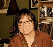 Foto de l'autor. Cherríe Moraga