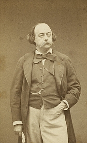 Author photo. Portrait de Gustave Flaubert par Etienne Carjat en 1860