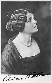 Kirjailijan kuva. Aino Kallas, 1922