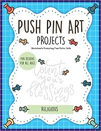 Push Pin Art Projects: Worksheets Promoting Fine Motor Skills: Religious