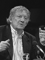 Kirjailijan kuva. Hugo Claus in Vlaams Cultureel Centrum, november 15 1986