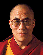Foto de l'autor. HH Dalai Lama portrait from Namgyal Org website