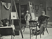 Foto de l'autor. Kate Greenaway in her studio, 1895<br>Courtesy of the <a href="http://digitalgallery.nypl.org/nypldigital/id?834185">NYPL Digital Gallery</a><br>(image use requires permission from the New York Public Library)