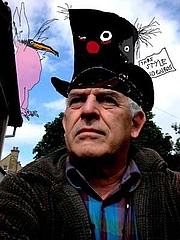 Forfatter foto. copyright Ralph Steadman, photograph by Anna Steadman