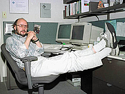Author photo. Photo of Bjarne Stroustrup, creator of the programming language C++.