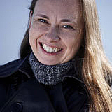Fotografia de autor. Yrsa Sigurðardóttir foto by Atli Mar Hafsteinsson