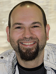 Author photo. Barry Lyga at the 2011 Texas Book Festival<br>Photo: Larry D. Moore
