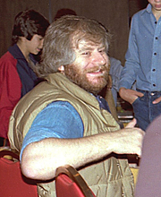 Author photo. Minneapolis Comic Con 1982, photo by Alan Light