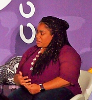Author photo. reading at National Book Festival By Slowking4 - Own work, GFDL 1.2, <a href="https://commons.wikimedia.org/w/index.php?curid=62180020" rel="nofollow" target="_top">https://commons.wikimedia.org/w/index.php?curid=62180020</a>