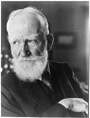 Kirjailijan kuva. George Bernard Shaw (1856-1950)
(Library of Congress Prints and Photographs Division)
