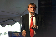 Author photo. Garrison Keillor Poetry Reading Taken at the 2011 National Book Festival in Washington DC. Photo by ideonexus. By Ryan Somma - <a href="https://www.flickr.com/photos/ideonexus/6190507095" rel="nofollow" target="_top">https://www.flickr.com/photos/ideonexus/6190507095</a>, CC BY 2.0, <a href="https://commons.wikimedia.org/w/index.php?curid=33740478" rel="nofollow" target="_top">https://commons.wikimedia.org/w/index.php?curid=33740478</a>