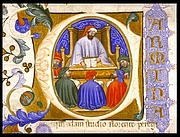 Author photo. Initial depicting Boethius teaching his students from folio 4r of a manuscript of the Consolation of Philosophy (Italy?, 1385) By <a href="http://special.lib.gla.ac.uk/exhibns/treasures/boethius.html" rel="nofollow" target="_top">http://special.lib.gla.ac.uk/exhibns/treasures/boethius.html</a>, Public Domain, <a href="https://commons.wikimedia.org/w/index.php?curid=441108" rel="nofollow" target="_top">https://commons.wikimedia.org/w/index.php?curid=441108</a>