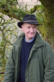 Author photo. Dr Ian Mortimer at Wistman's Wood, Devon