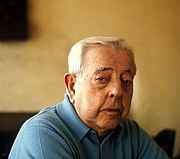 Forfatter foto. Jacques Prévert on November 22, 1973, in France