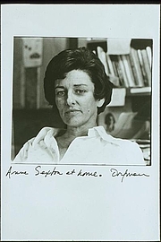 Foto de l'autor. Portrait of Anne Sexton by Elsa Dorfman