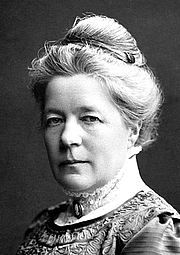 Author photo. Selma Lagerlöf - photo edited by Pieter Kuiper