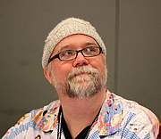 Author photo. At Aussiecon IV