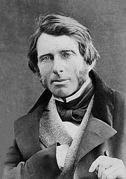Fotografia dell'autore. John Ruskin (1863)