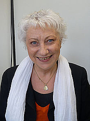 Kirjailijan kuva. Anne-Marie Garat en Octobre 2011 au Salon du livre Amerigo Vespucci du Festival international de géographie de Saint-Dié-des-Vosges, France