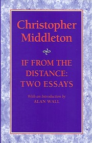 If from the Distance: Two Essays –…