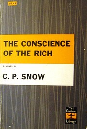 The Conscience of the Rich de C. P. Snow