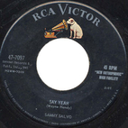 Say Yeah b/w Oh Julie by Sammy Salvo