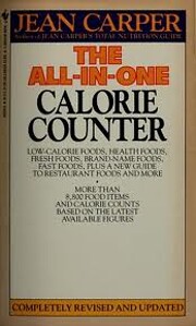 All-in-One Calorie Counter de Jean Carper
