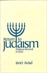 Return to Judaism: Religious Renewal in…