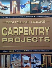 Carpentry Projects por Ten Pound Book