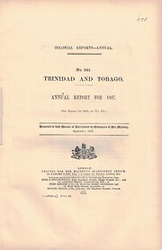 Trinidad and Tobago Annual Report for 1897 -…