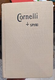 Cornelli – tekijä: Johanna Spyri