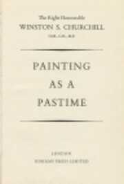 PAINTING AS A PASTIME von Sir Winston S.…