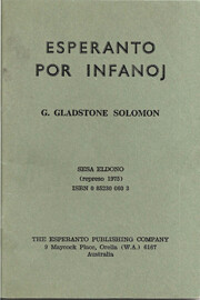 Esperanto Por Infantoj por G. Gladstone…