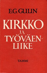 Kirkko ja työväenliike de Eelis Gideon…