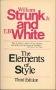 The Elements of Style – tekijä: Jr.…